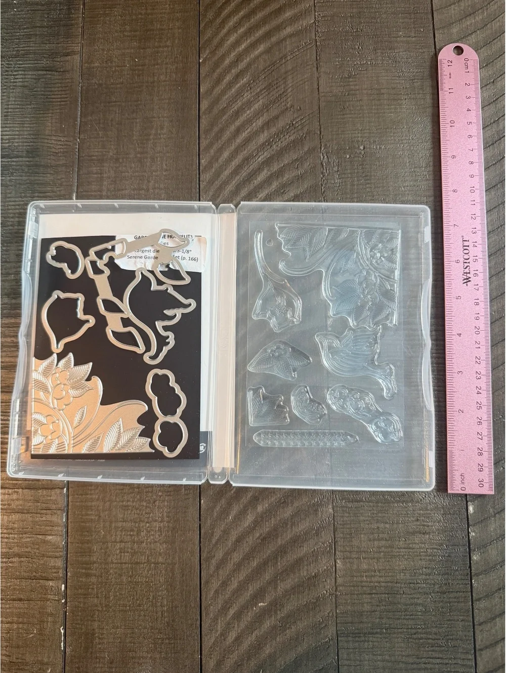 Stampin’ Up Serene Garden stamp set with die cuts